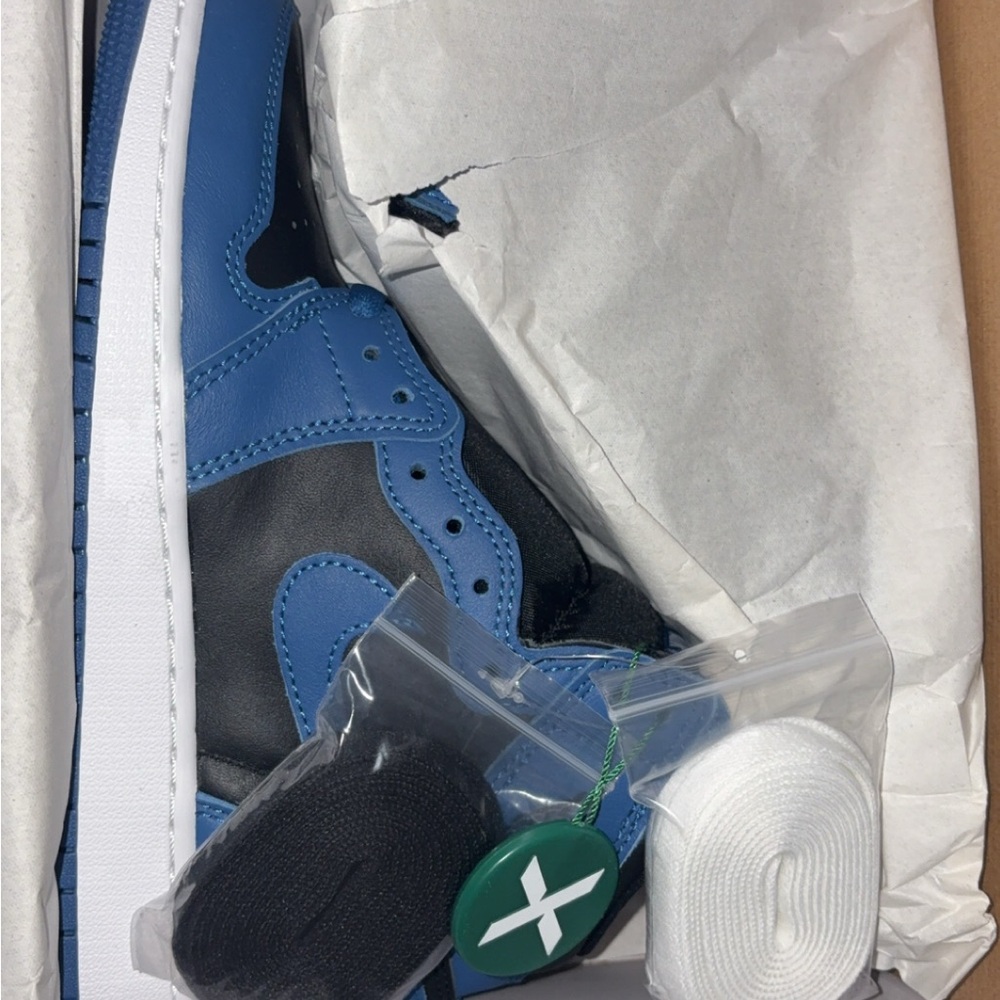 Nike Blue and Black Sneakers